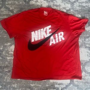 Nike Air Men’s Red Graphic Tee